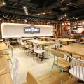 Hawkerman - Singpost Centre | Product Seen: [Mito Sidechair - Wood Seat, Choyu Chair & Customised Laminate Tabletop + Filo Table Base]